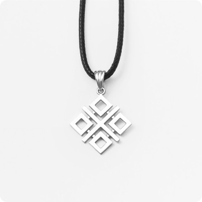 Оберег Макошь (Мокошь) из серебра