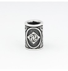 Шарм - богатырь из серебра с оберегом Знич