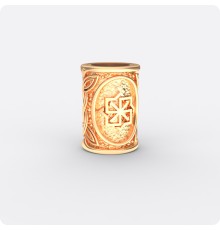 Шарм - богатырь из золота с оберегом Молвинец