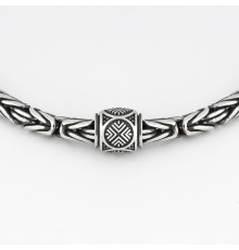 Шарм - бусина из серебра - Таусень