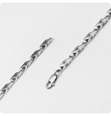 Серебряный браслет Символ Рода (3мм)